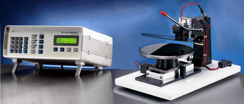 Multiposition Wafer Probe combined with RM3-AR Test Unit